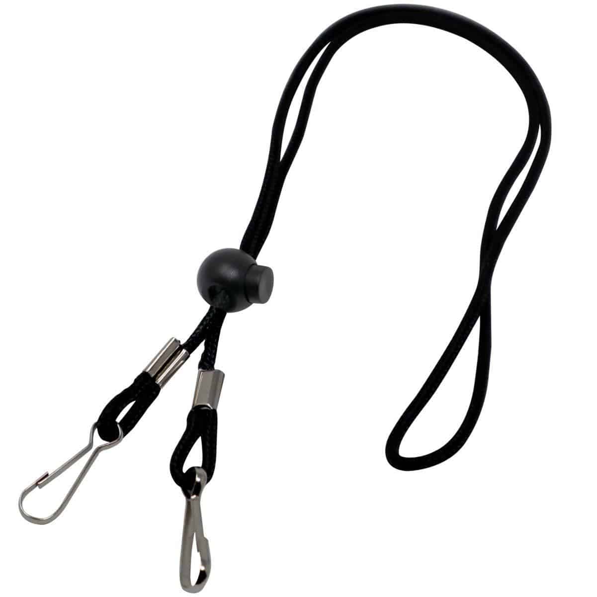 2/5 Pack Adjustable Length Face Shield Lanyard