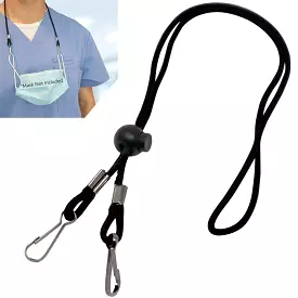 2/5 Pack Adjustable Length Face Shield Lanyard