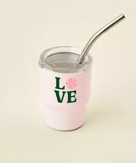 2oz Tumbler - Love Pickleball