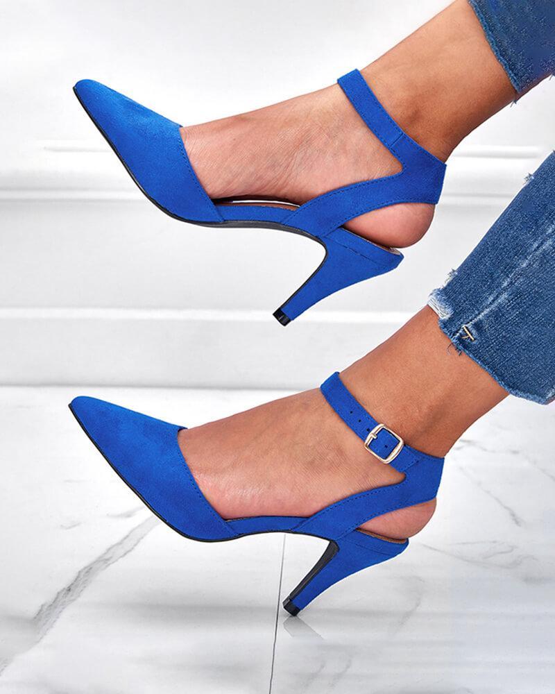 Adjustable Buckle Pumps