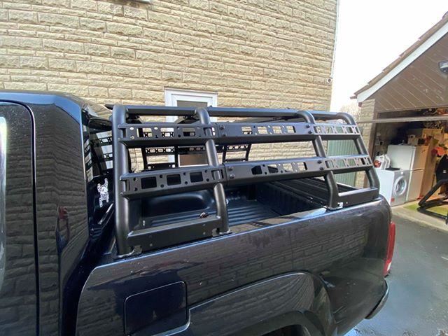 Adjustable Expedition Load Bed Rack Frame System for Ford Ranger 2012+