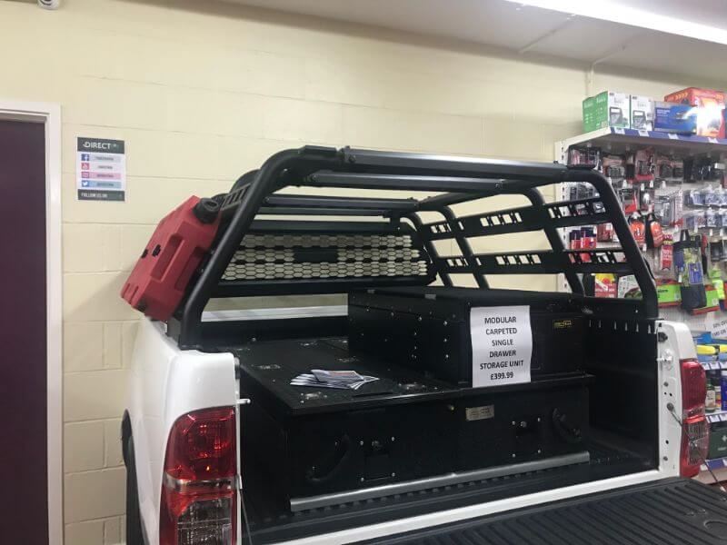 Adjustable Expedition Load Bed Rack Frame System for Ford Ranger 2012+