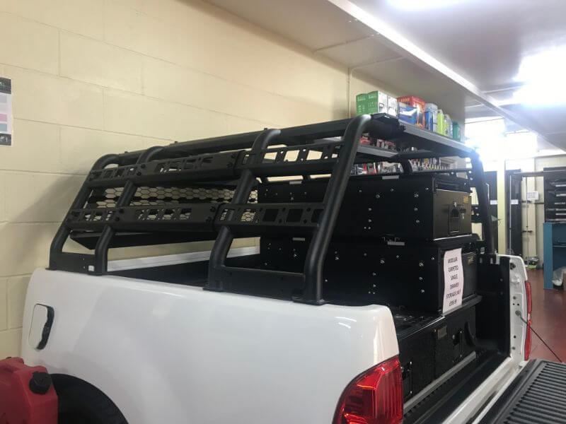 Adjustable Expedition Load Bed Rack Frame System for Ford Ranger 2012+