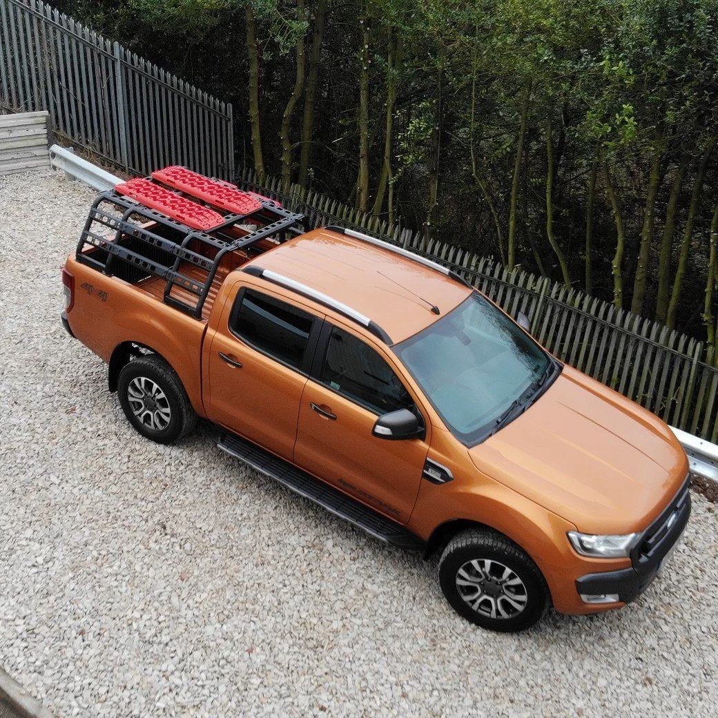 Adjustable Expedition Load Bed Rack Frame System for Ford Ranger 2012+