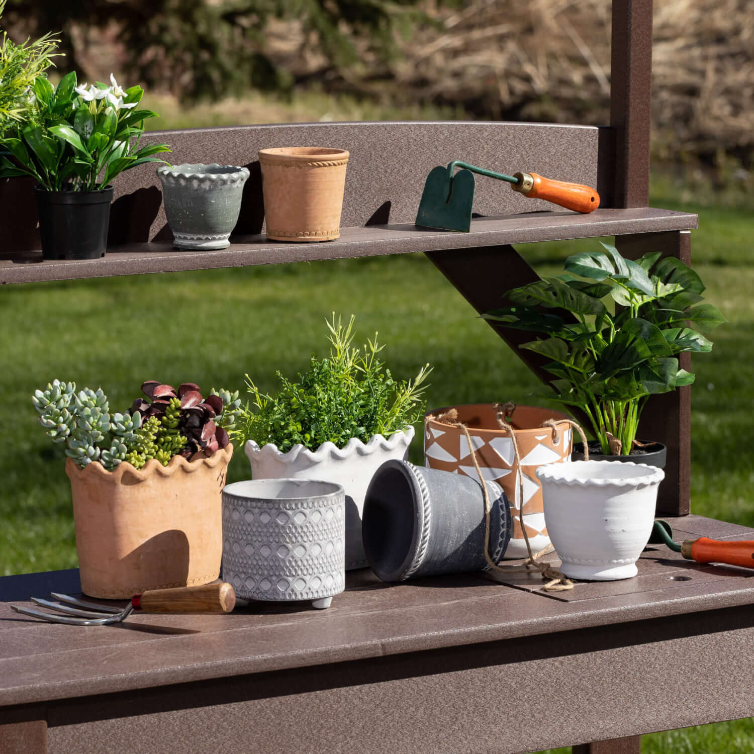 Adobe Multicolor Planter Set