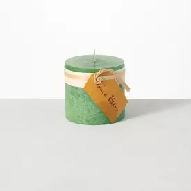 Aloe Timber Pillar Candle