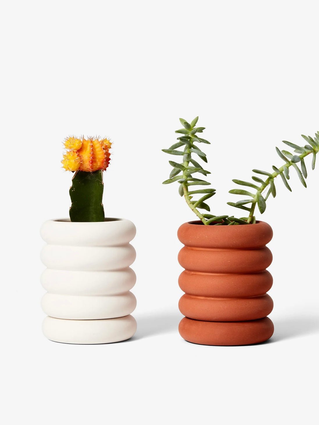 Areaware Stacking Planter - Mini Terra Cotta - Tall