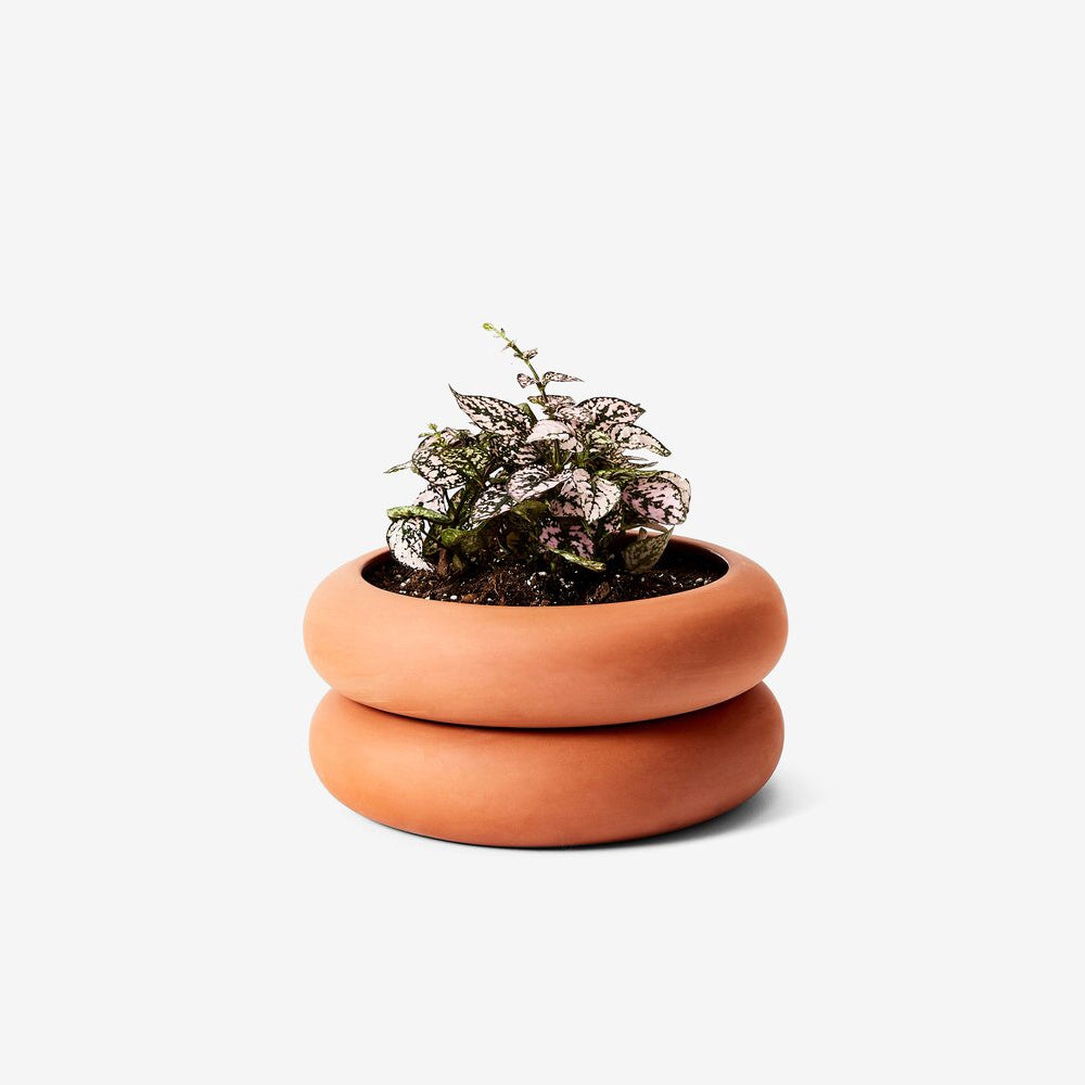 Areaware Stacking Planter - Short Terracotta