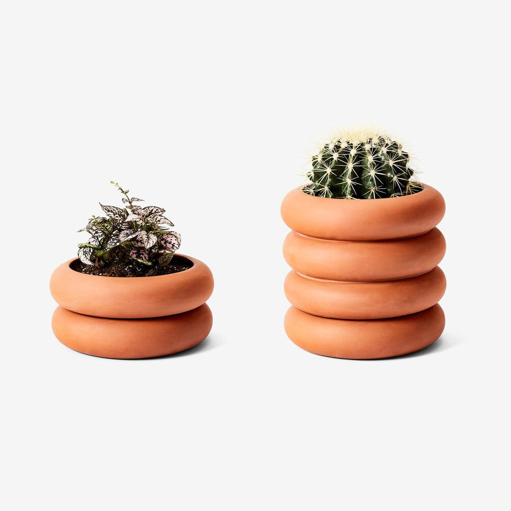 Areaware Stacking Planter - Short Terracotta