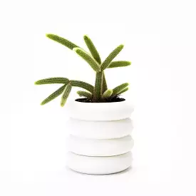 Areaware Stacking Planter - Tall White