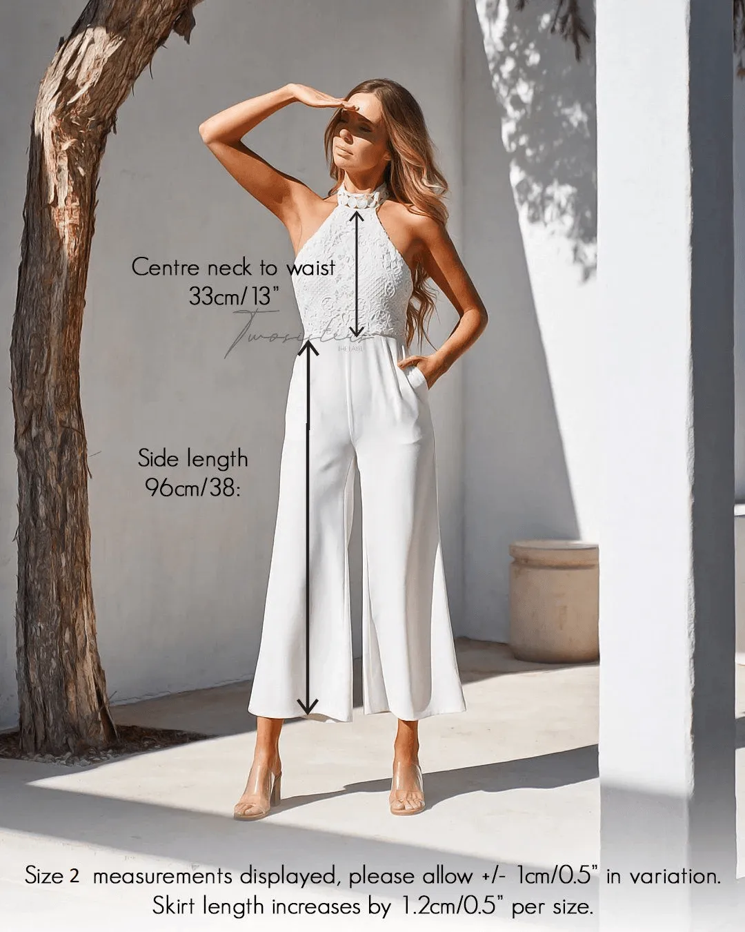 Bree Jumpsuit - White