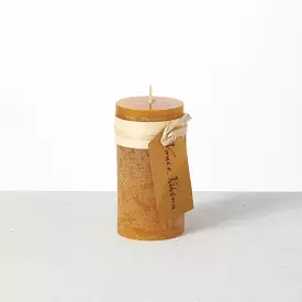 Brown Sugar Pillar Candle