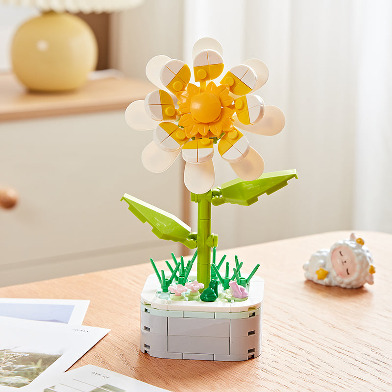 Building Block Diy Flower Planter - Kimi