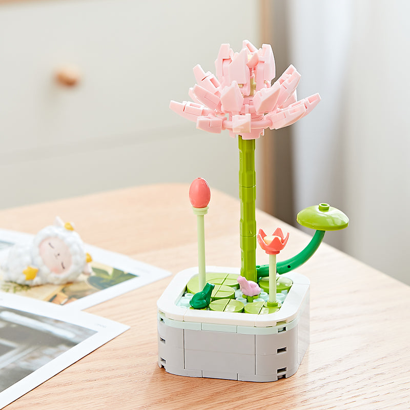 Building Block Diy Flower Planter - Kimi