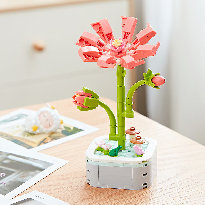 Building Block Diy Flower Planter - Kimi