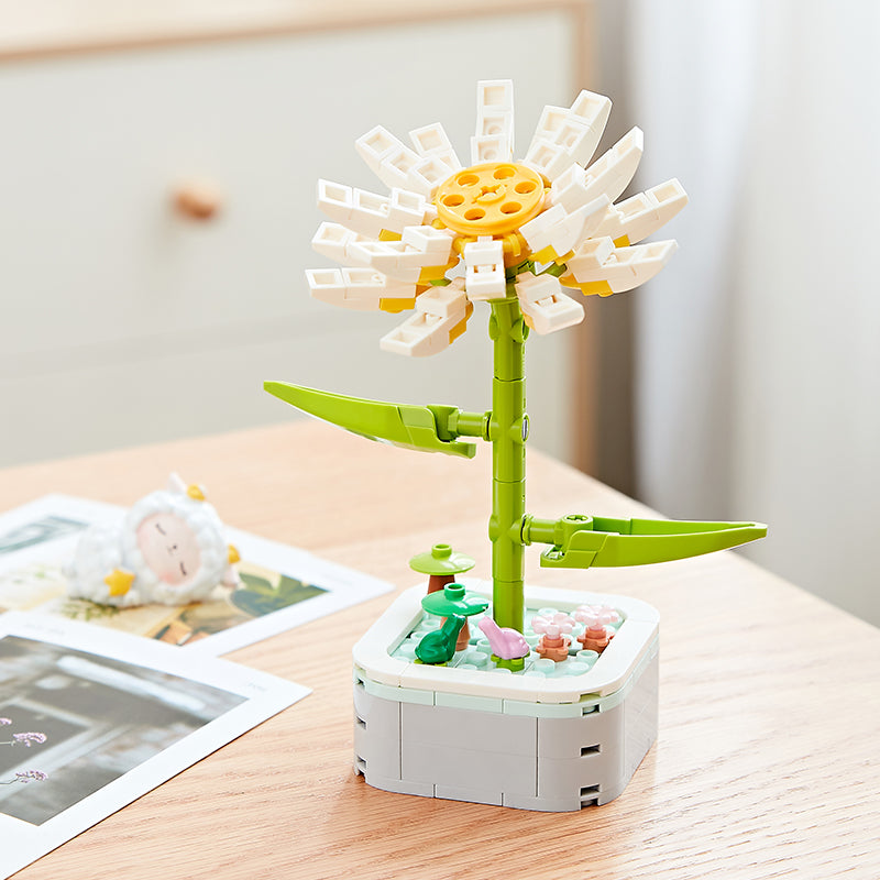 Building Block Diy Flower Planter - Kimi