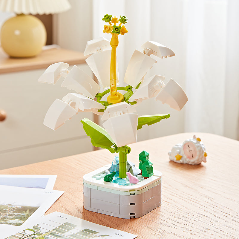 Building Block Diy Flower Planter - Kimi