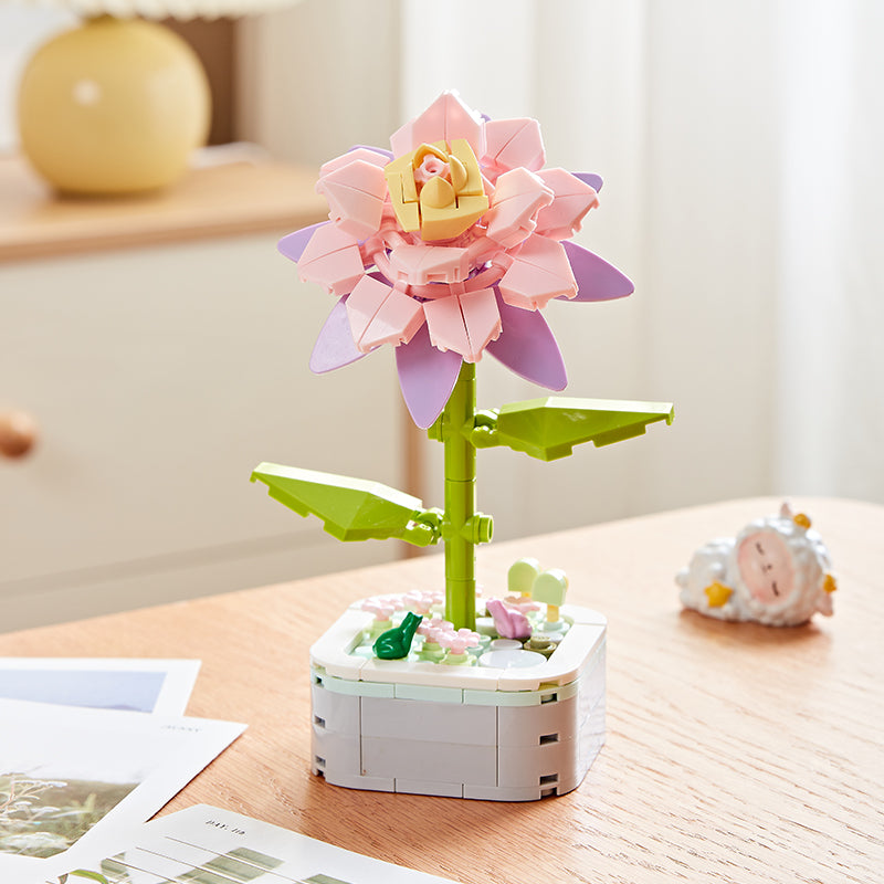 Building Block Diy Flower Planter - Kimi