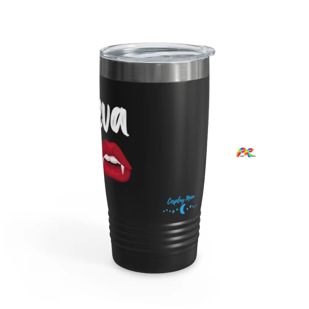 Daeva With Vampire Lips Ringneck Tumbler, 20oz