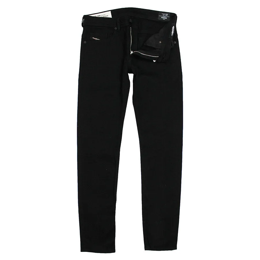 Diesel - Thommer 0688H Slim Jeans in Black