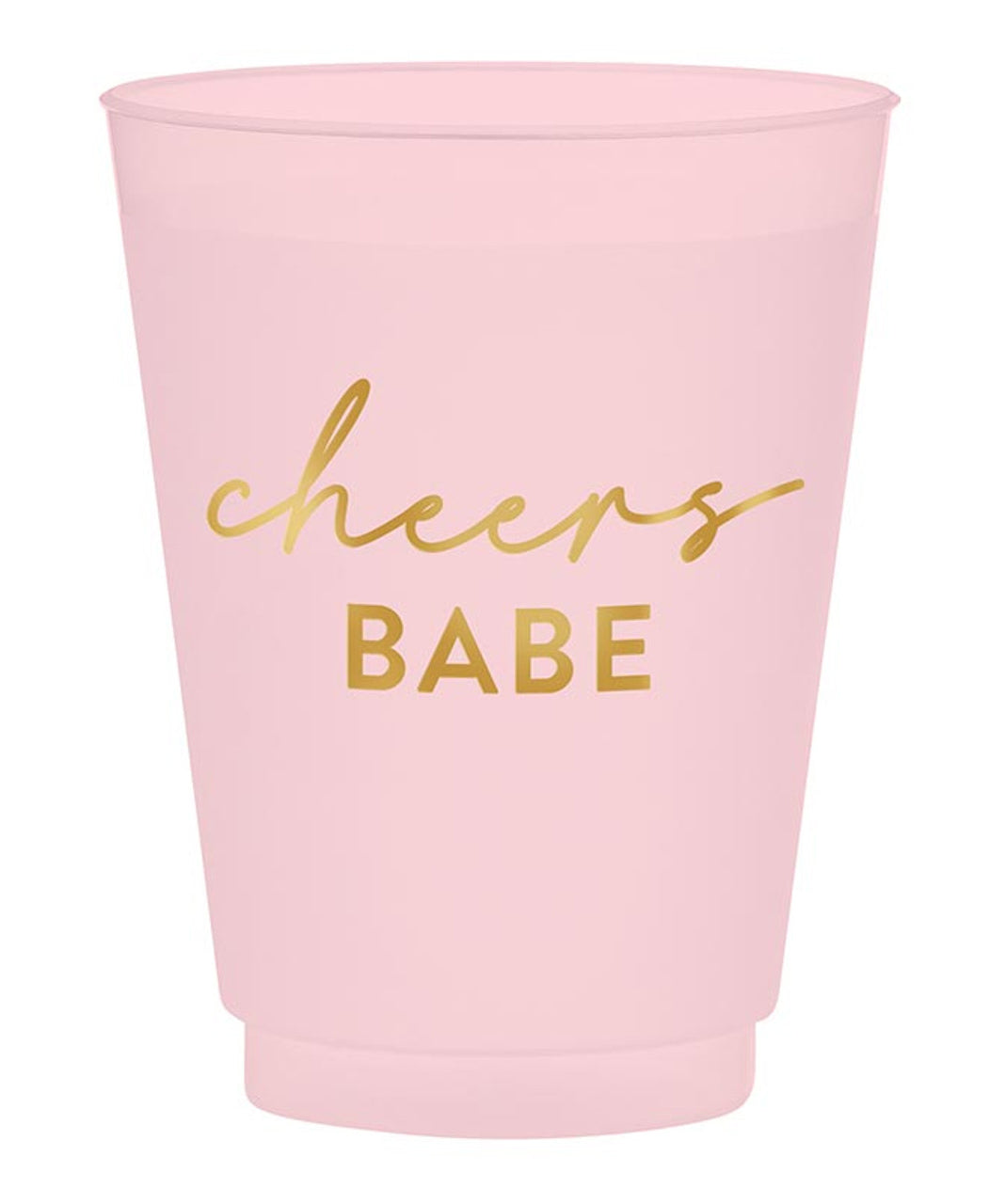 Frost Cups, Set of 6 - Cheers Babe