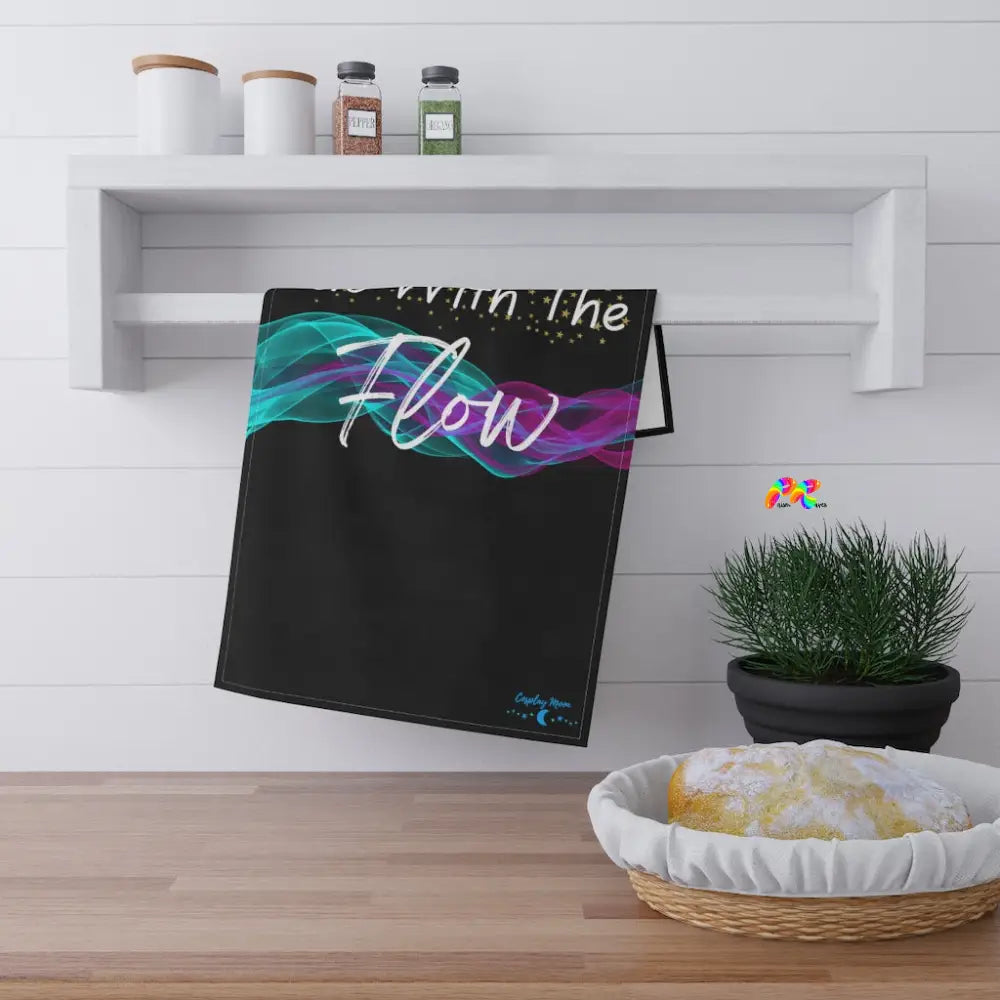 Go With The Flow Kitchen Towel