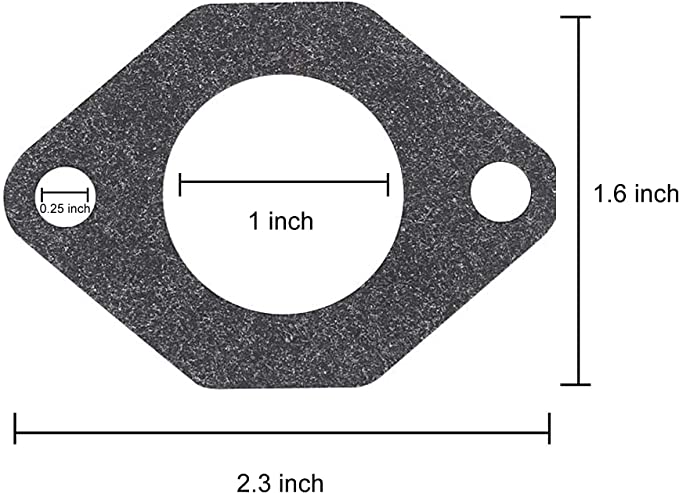 Golf Cart Carburetor Gasket for Club Car Carryall Precedent & DS 1992-Up - 10L0L