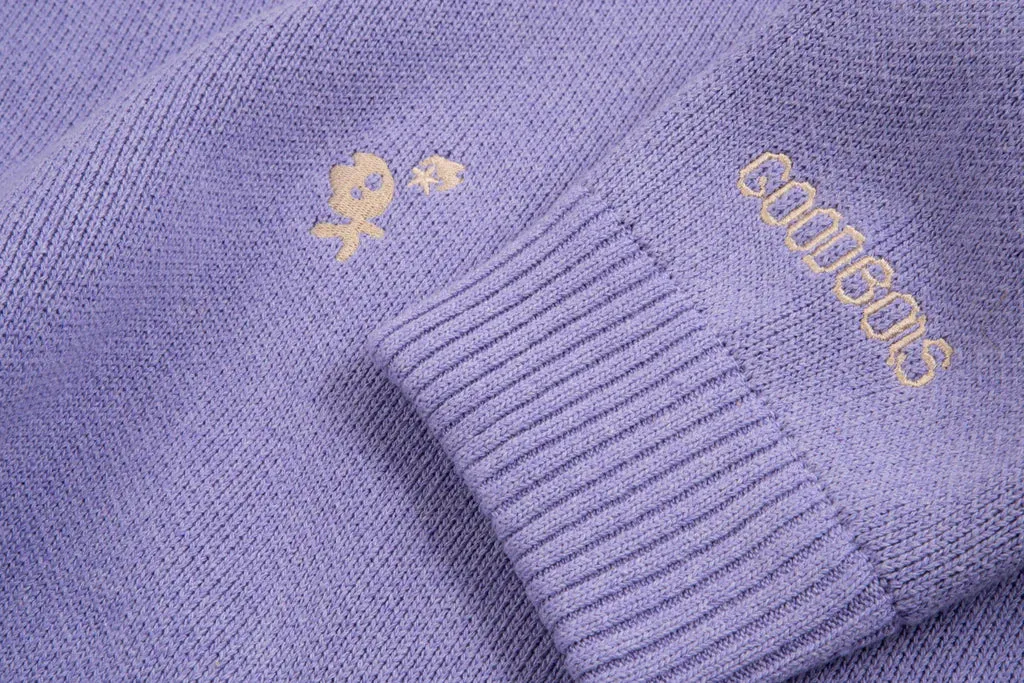 Goodbois Dreamboy Knit Crewneck Lilac