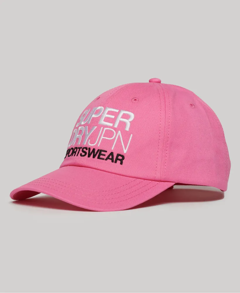 Graphic Baseball Cap | Marne Pink