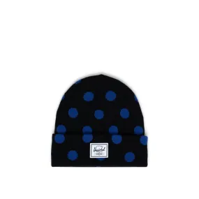 Herschel Black/Blueing Dots Elmer Toddler Beanie