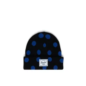 Herschel Black/Bluing Dots Elmer Kids Beanie