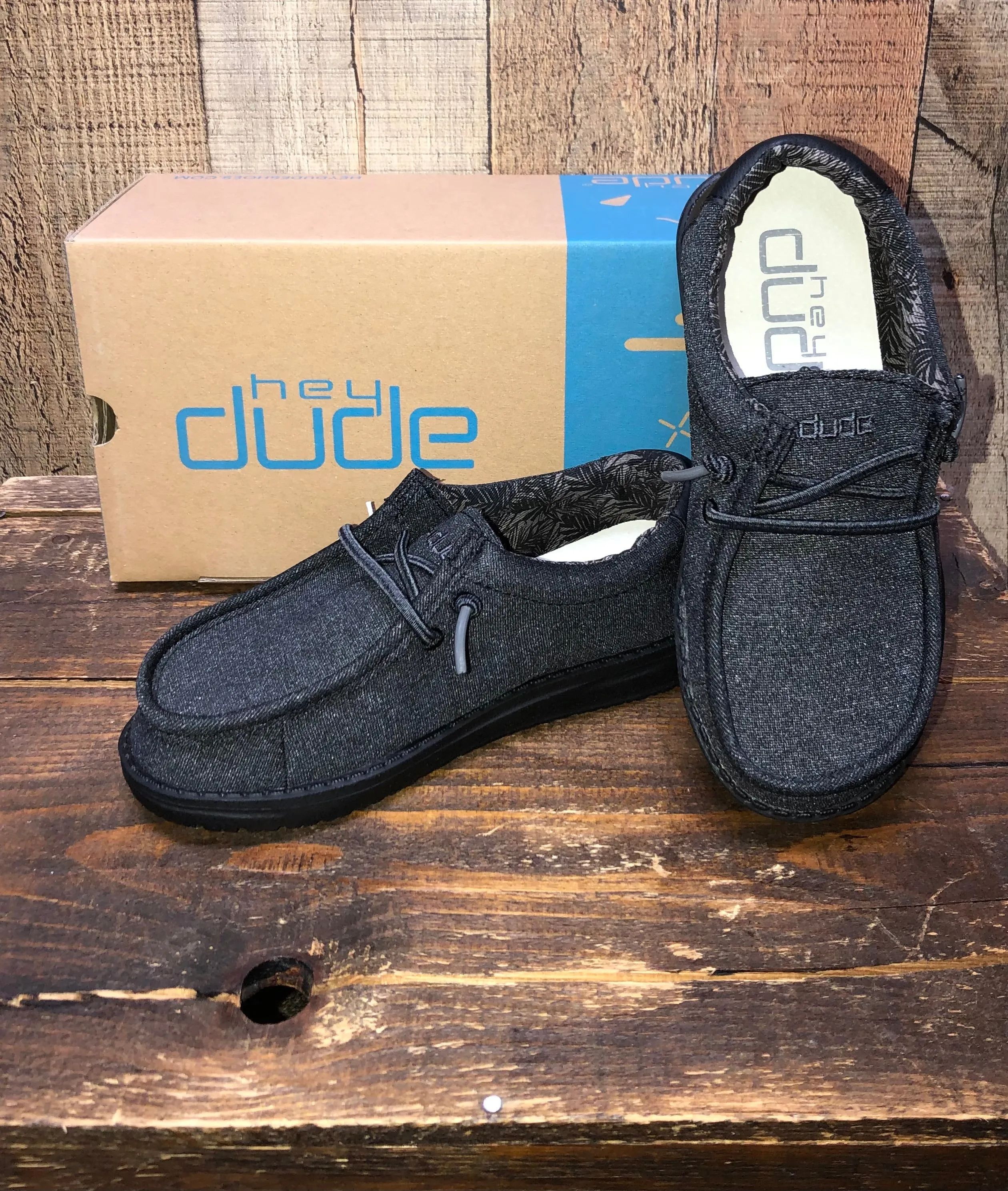 Hey Dude Wally Youth - Black