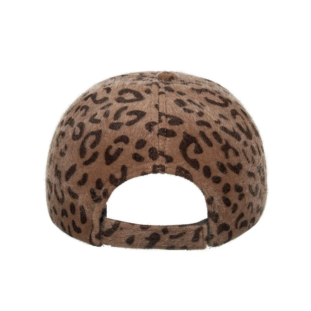 Hip Hop Autumn Unisex Adjustable Leopard Snapback Trucker Baseball Cap