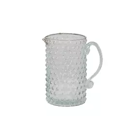 HOBNAIL GLASS PITCHER