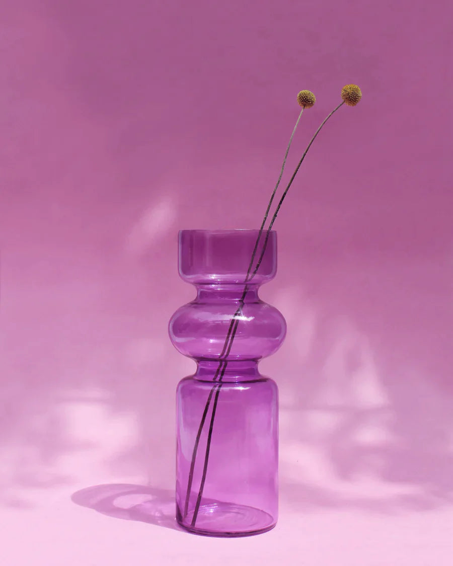 Iris Glass Vase