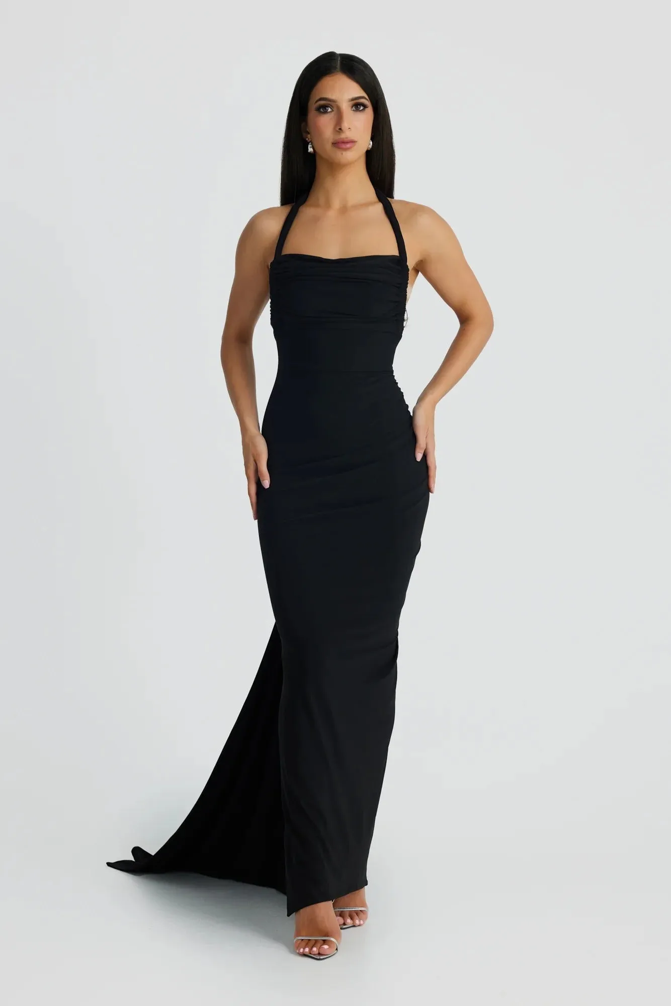 Ivana Multi-Way Gown - Black