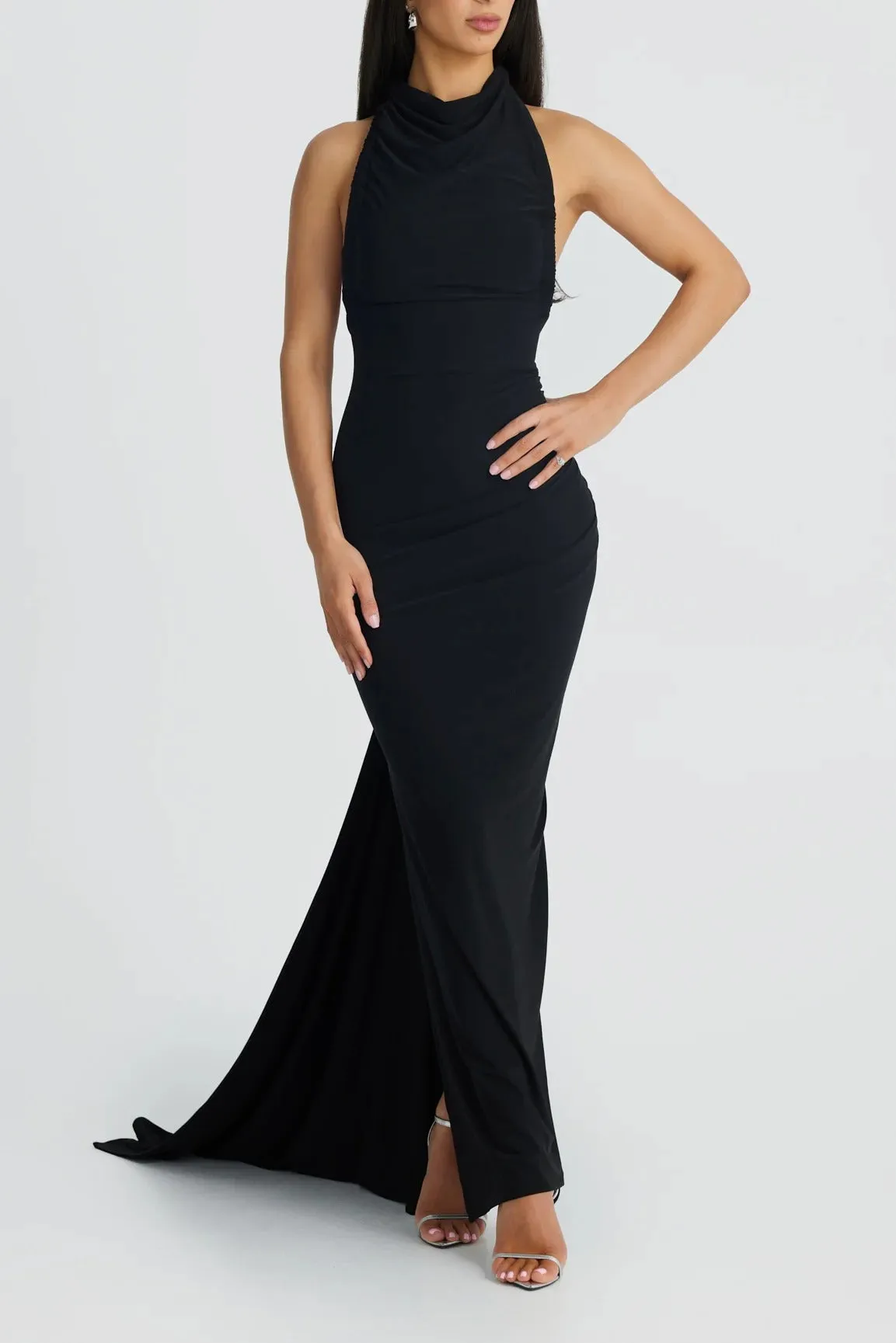 Ivana Multi-Way Gown - Black