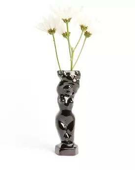 Josephine Vase in Noir