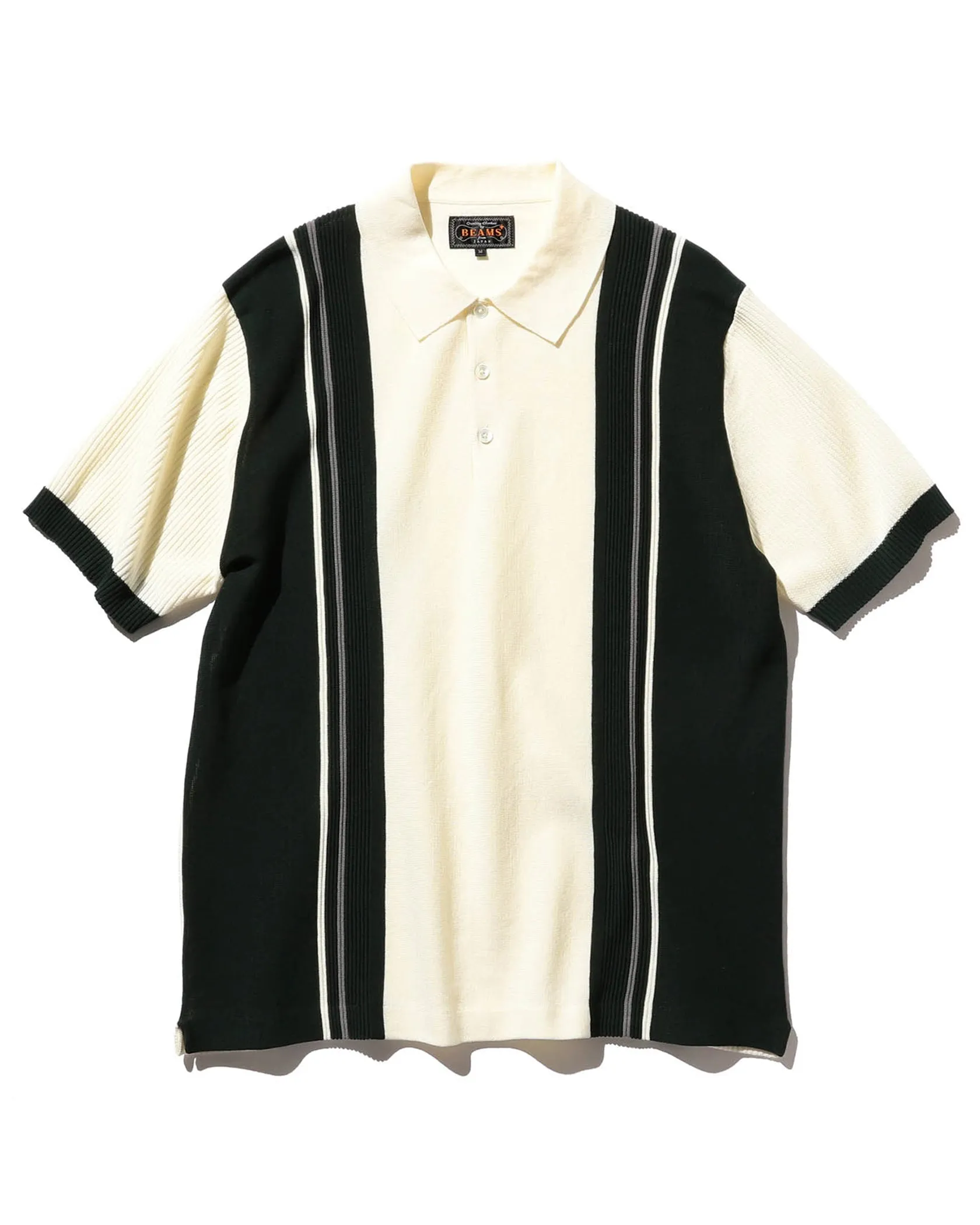 Knit Polo Stripe