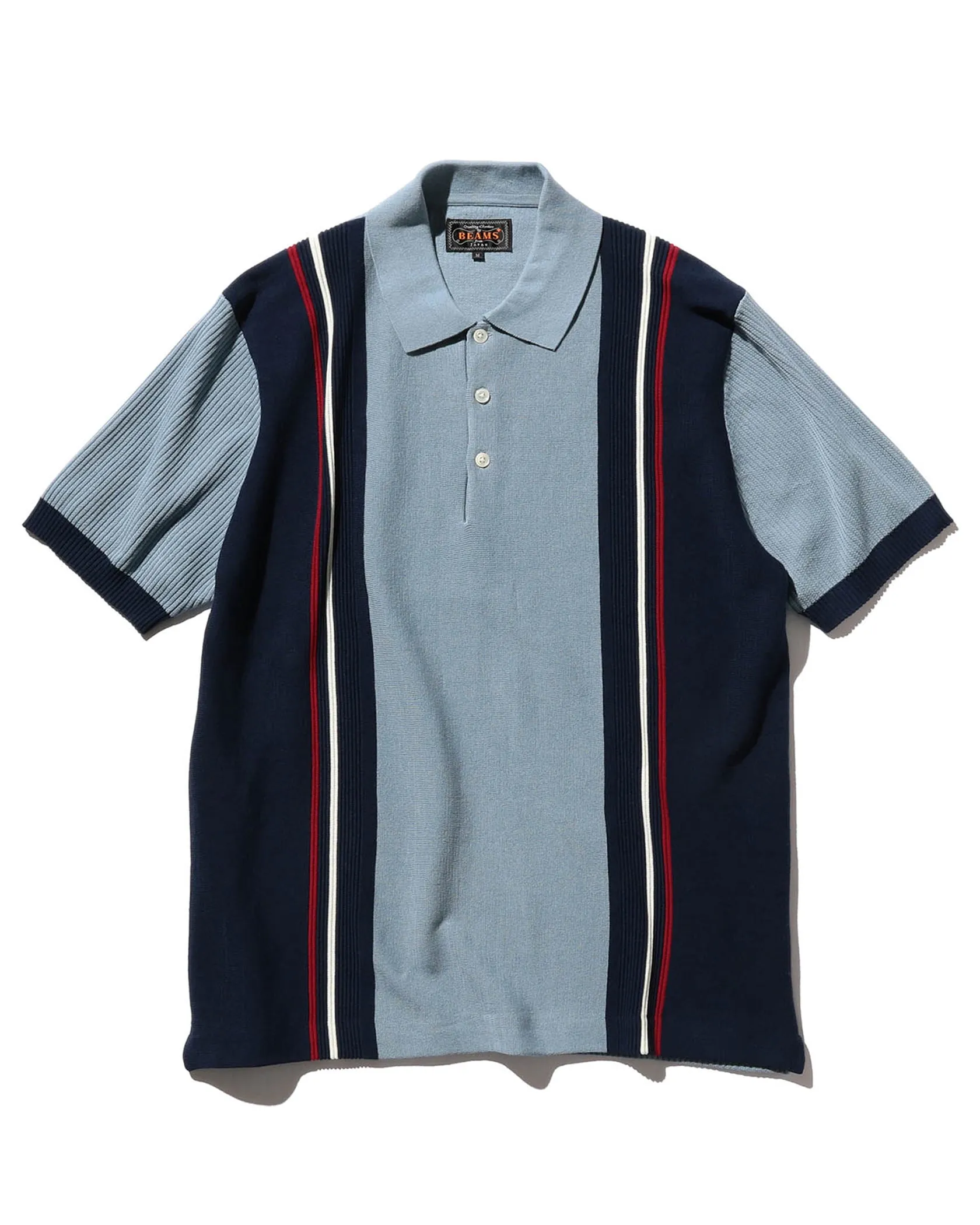 Knit Polo Stripe