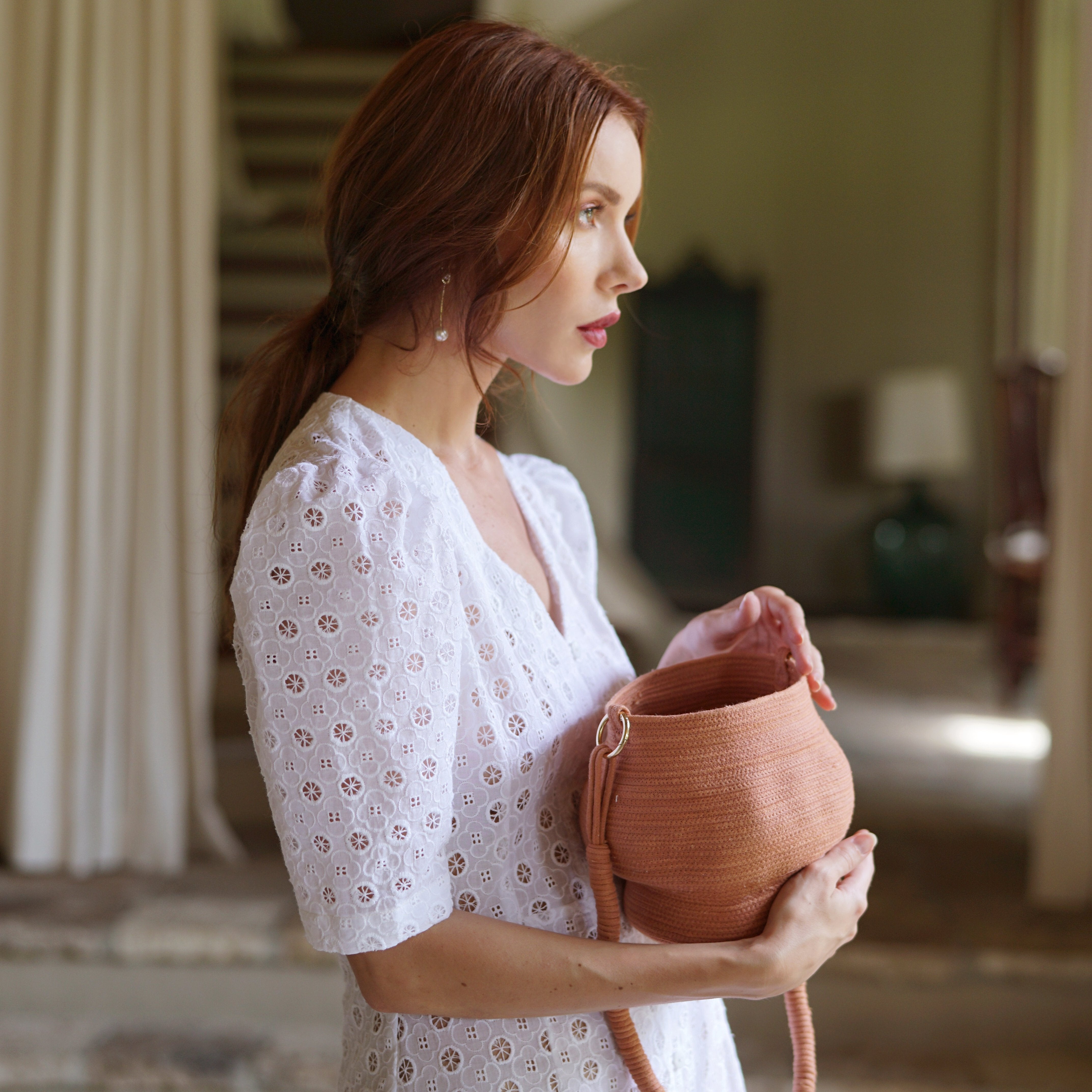 KRATER Vase Bag, in Dusty Terracotta