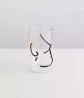 LA DANSE VASE- CLEAR/ BLACK/BEIGE