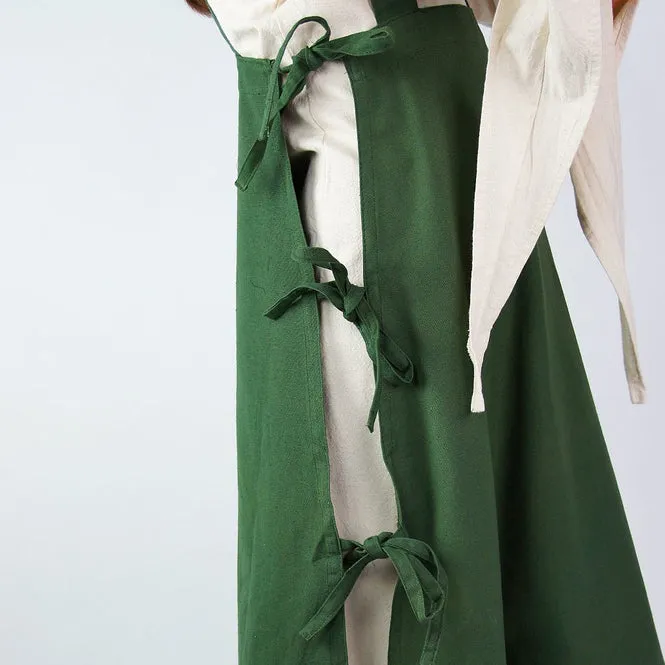 Little Shieldmaiden's Green Overdress