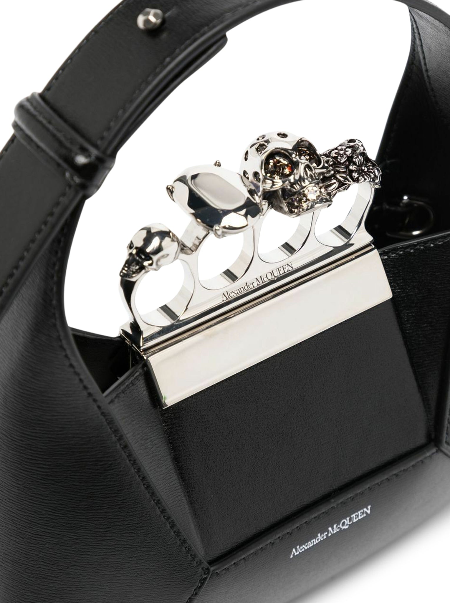 Mini Jewelled leather bag