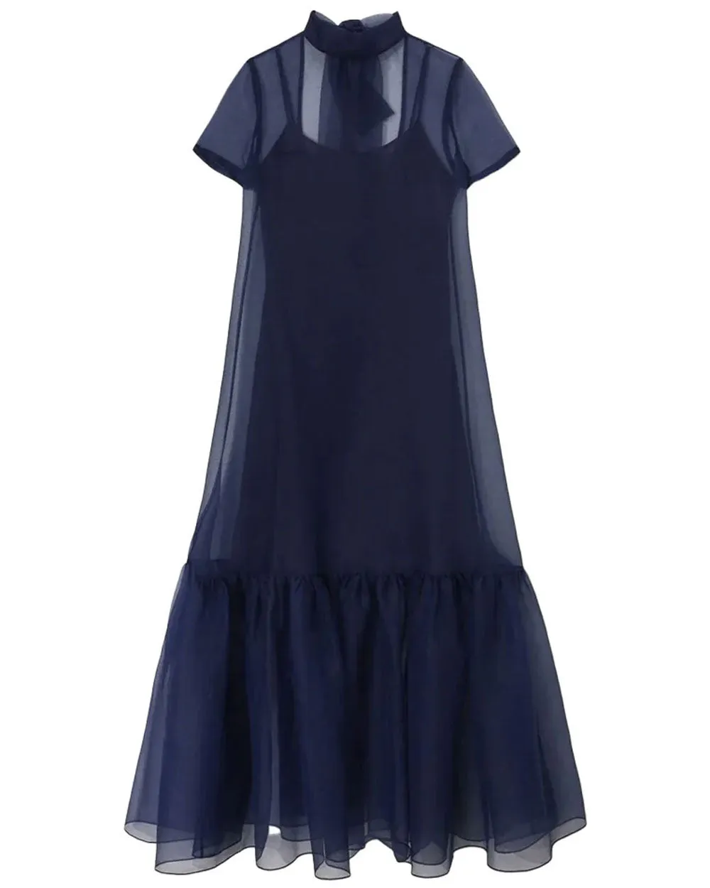 Navy Calluna Dress