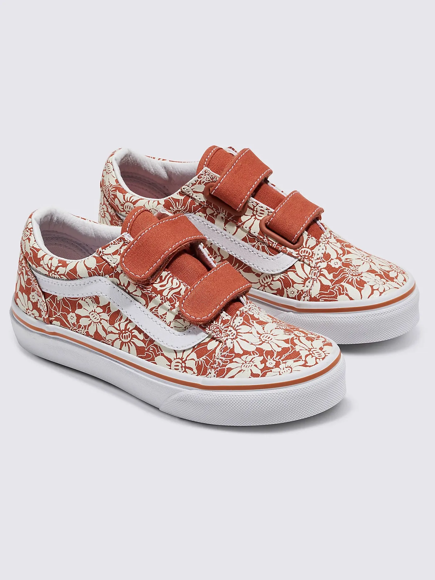 Old Skool V Summer Bloom Autumn Leaf Shoes (Kids)