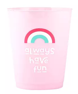 Party Cups, Set of 8 - Always Have Fun