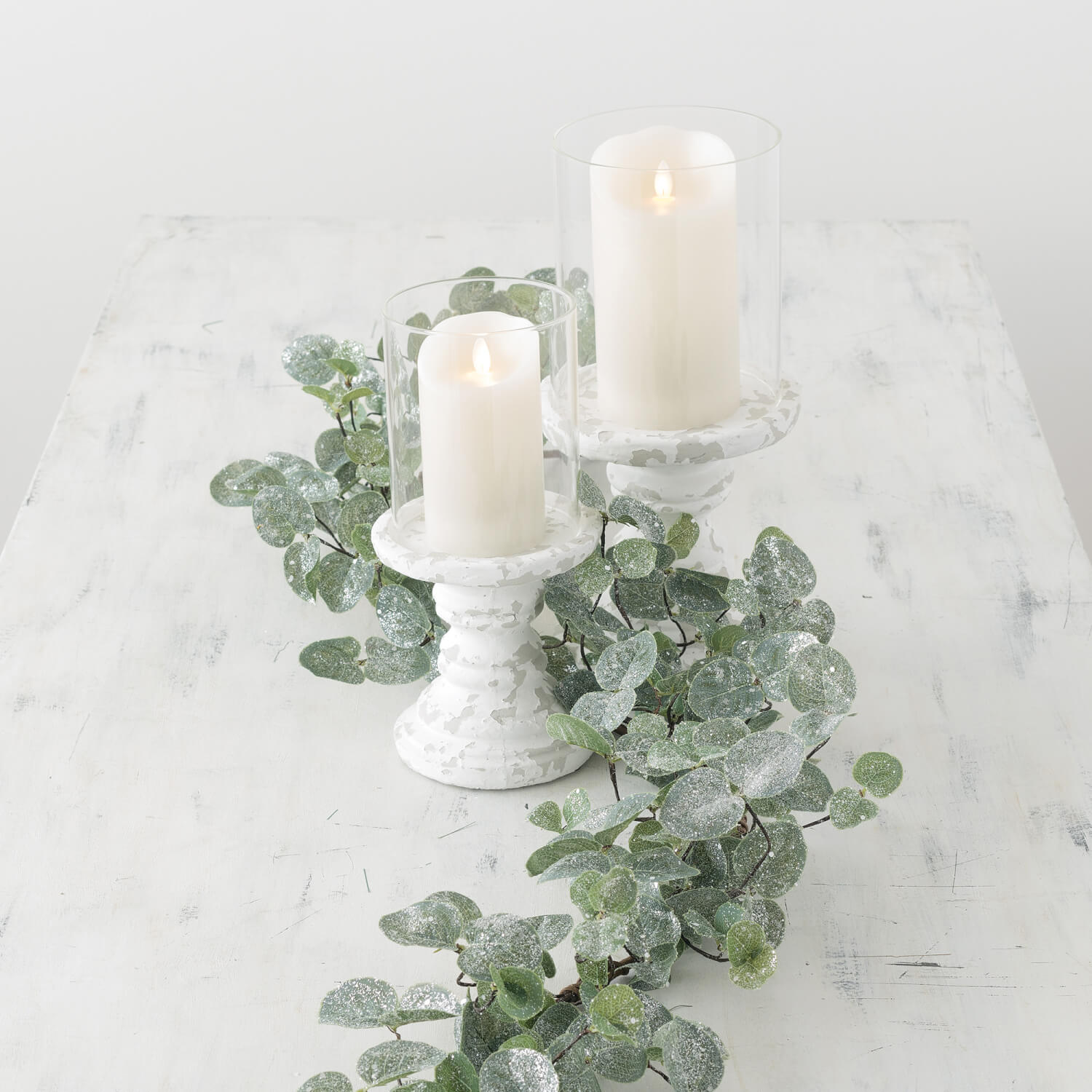 Pillar Candle Holder Set Of 2