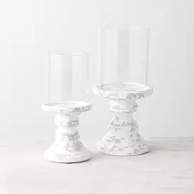 Pillar Candle Holder Set Of 2