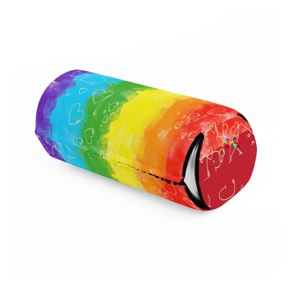 Pride Hearts Slim Can Cooler